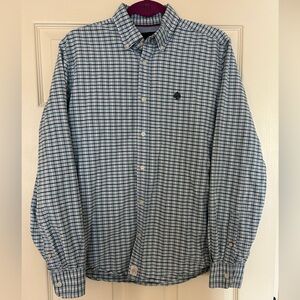 The Springfield Original Oxford Blue Checkered Shirt